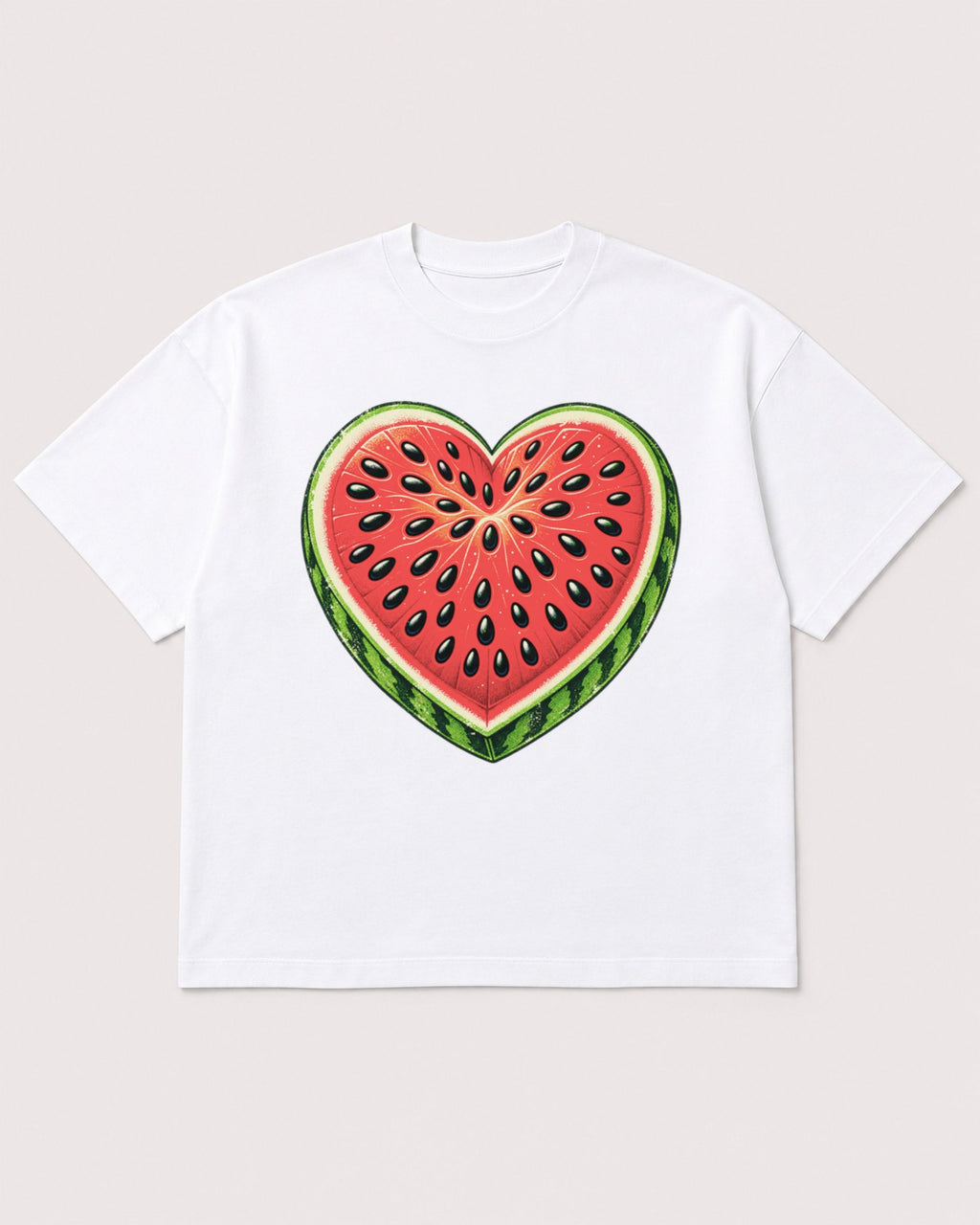 Mockup Boxy Heavyweight Tee White product