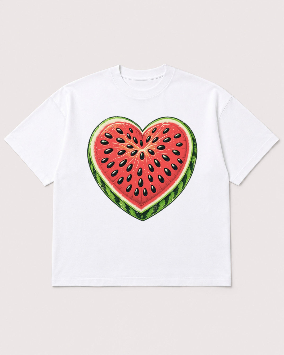 Mockup Boxy Heavyweight Tee White product
