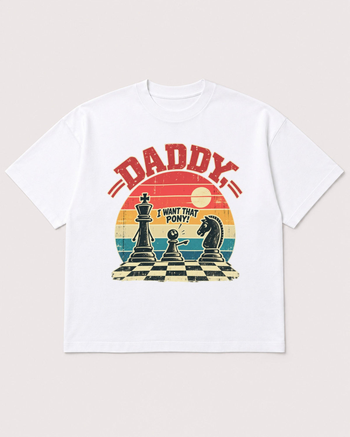 Mockup Boxy Heavyweight Tee White product