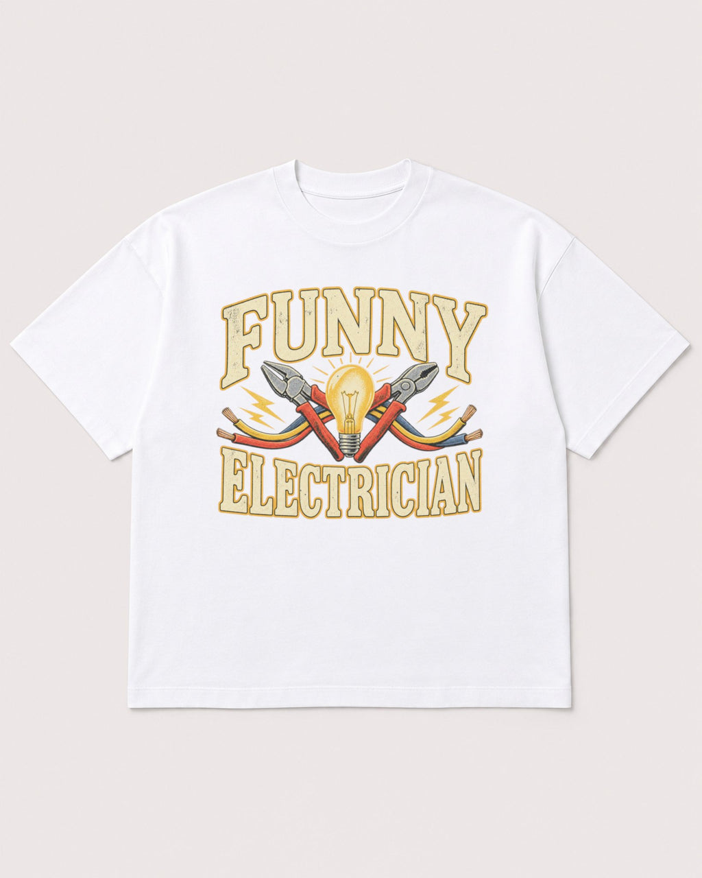 Mockup Boxy Heavyweight Tee White product