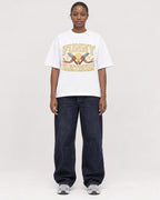 Mockup Boxy Heavyweight Tee White female full-body 34