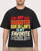 Mockup Boxy Heavyweight Tee Black male close-up 08