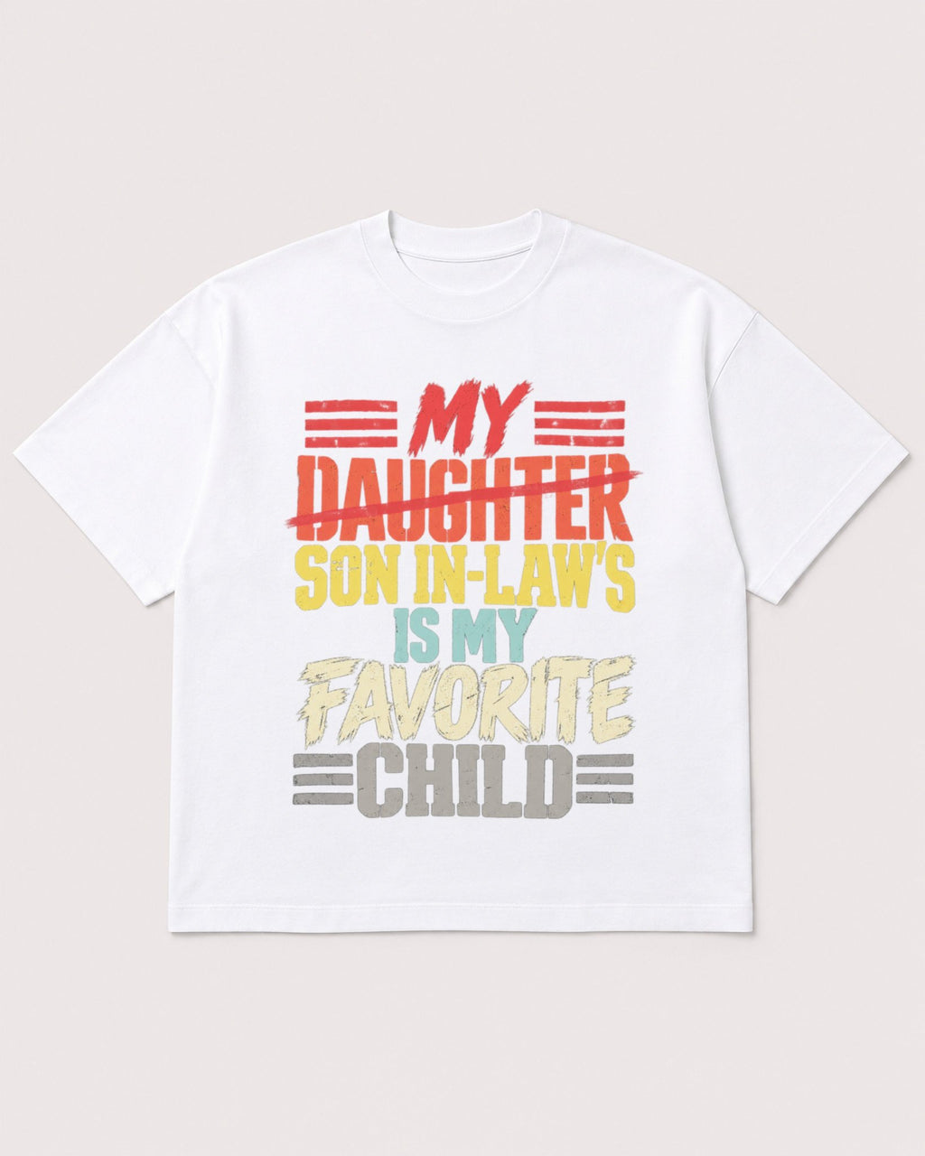 Mockup Boxy Heavyweight Tee White product