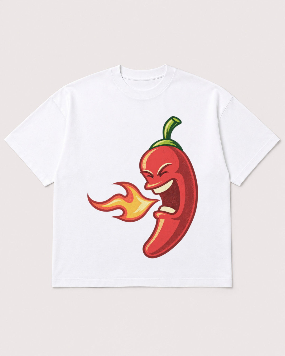Mockup Boxy Heavyweight Tee White product