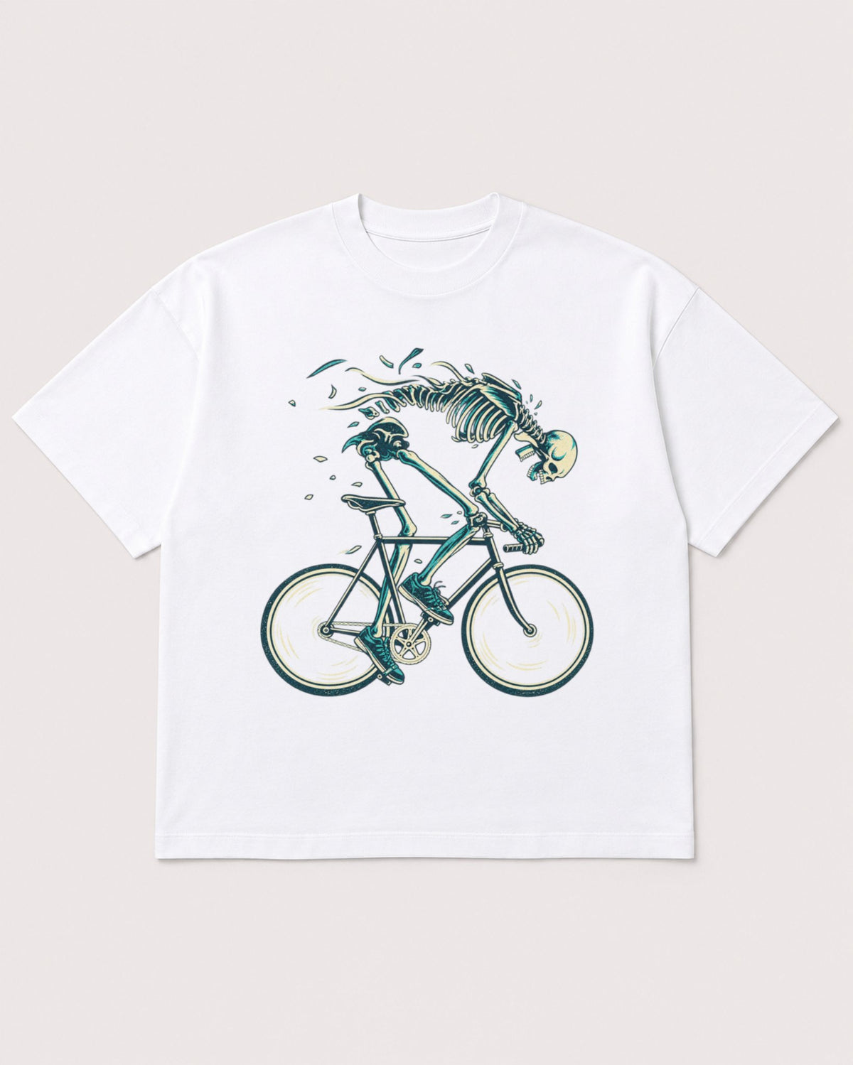 Mockup Boxy Heavyweight Tee White product