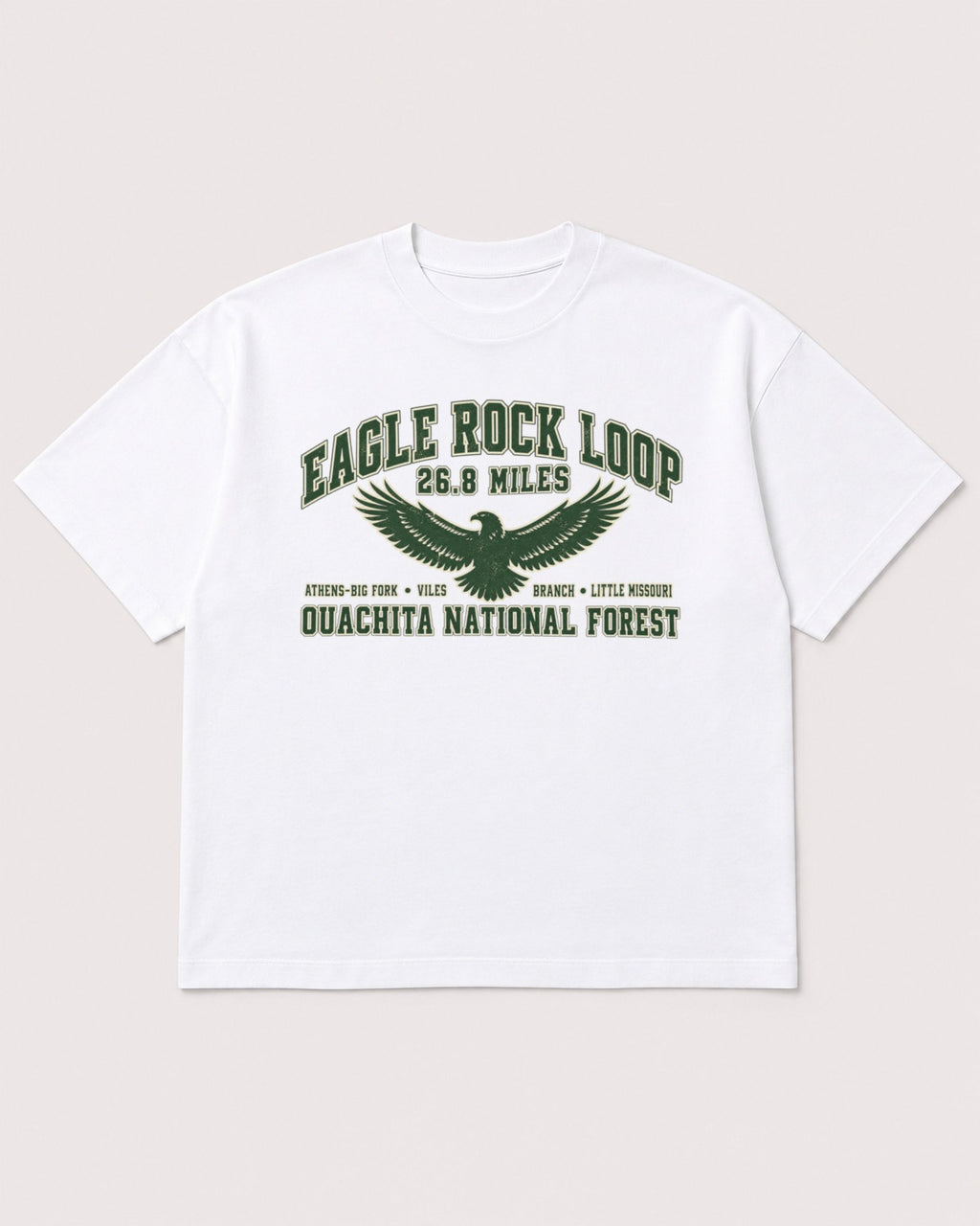 Mockup Boxy Heavyweight Tee White product