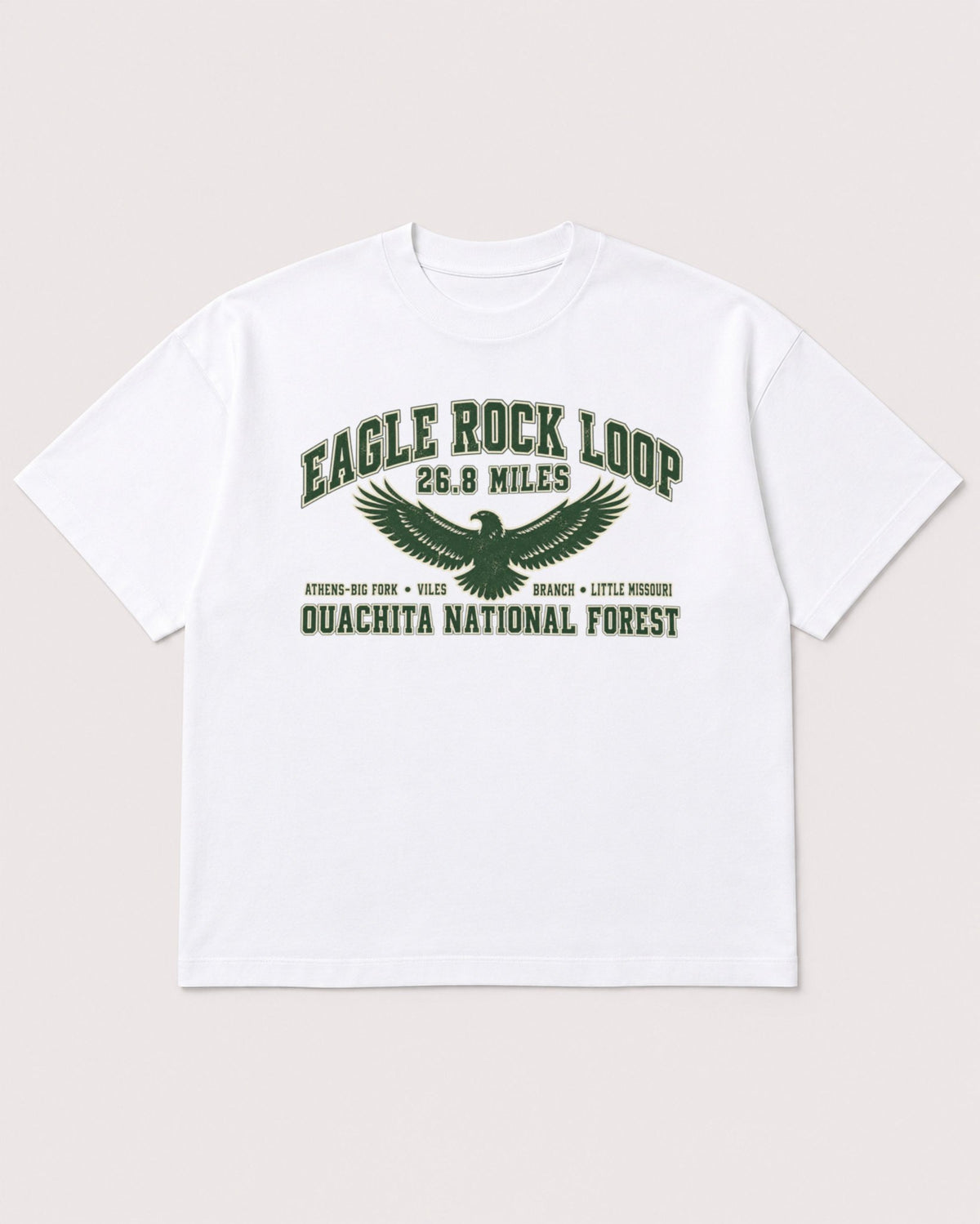 Mockup Boxy Heavyweight Tee White product