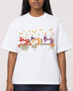 Mockup Boxy Heavyweight Tee White female close-up 04