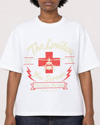 Mockup Boxy Heavyweight Tee White female close-up 14