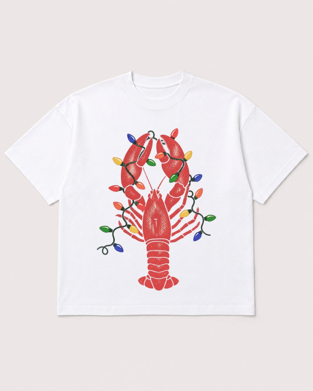 Mockup Boxy Heavyweight Tee White product