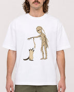 Mockup Boxy Heavyweight Tee White male close-up 49