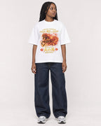 Mockup Boxy Heavyweight Tee White female full-body 04