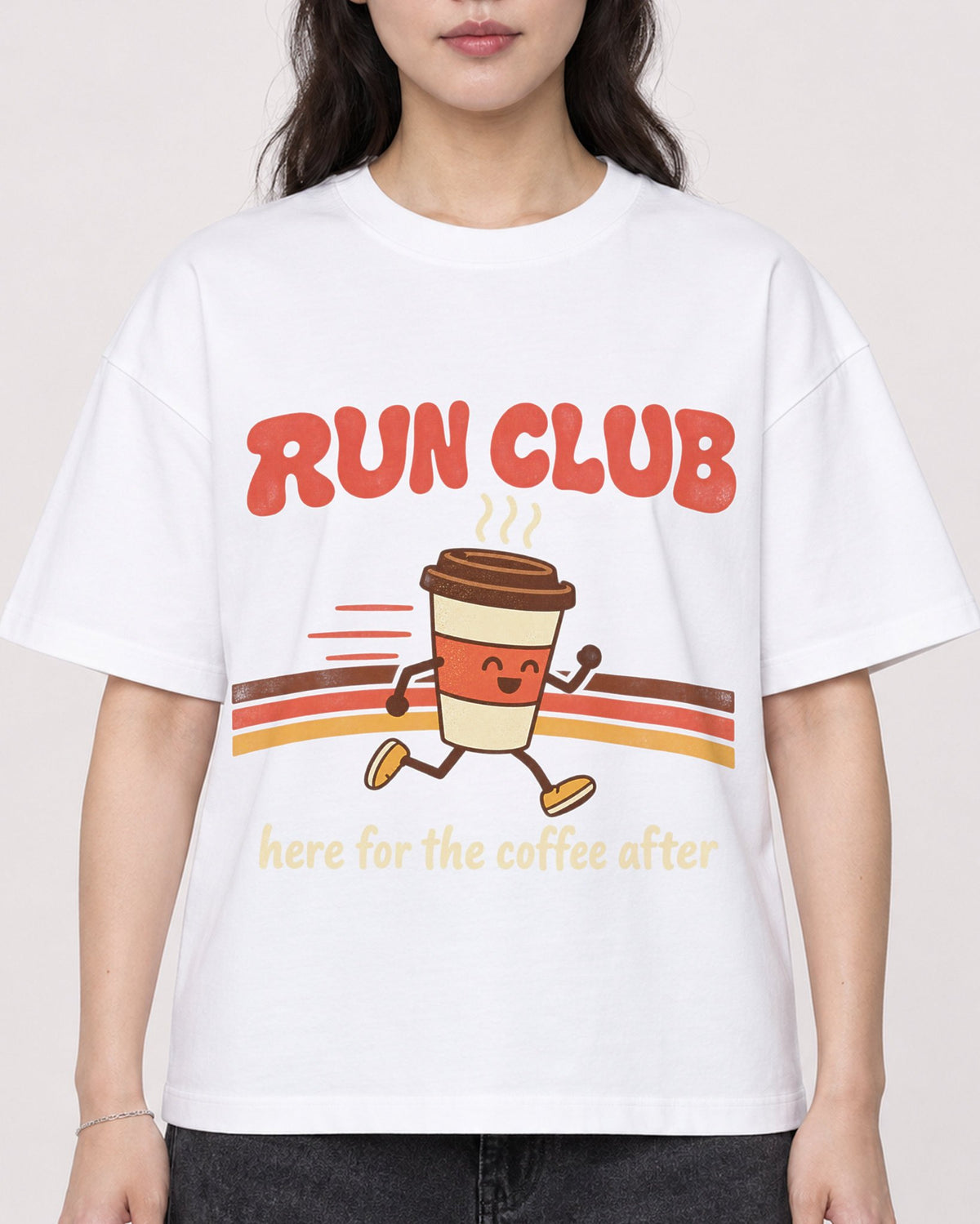 Mockup Boxy Heavyweight Tee White female close-up 03