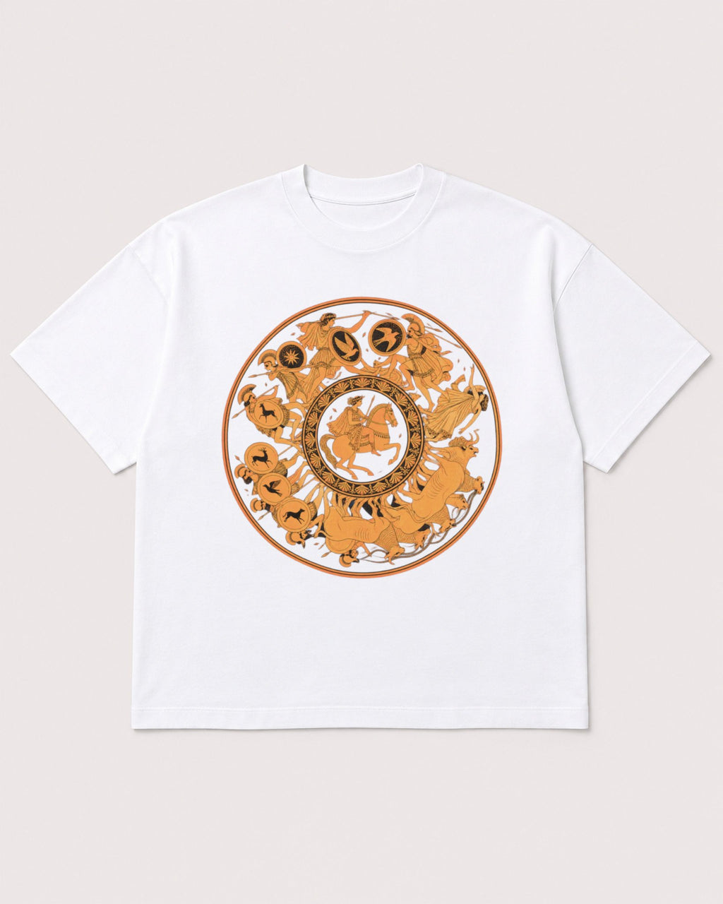 Mockup Boxy Heavyweight Tee White product