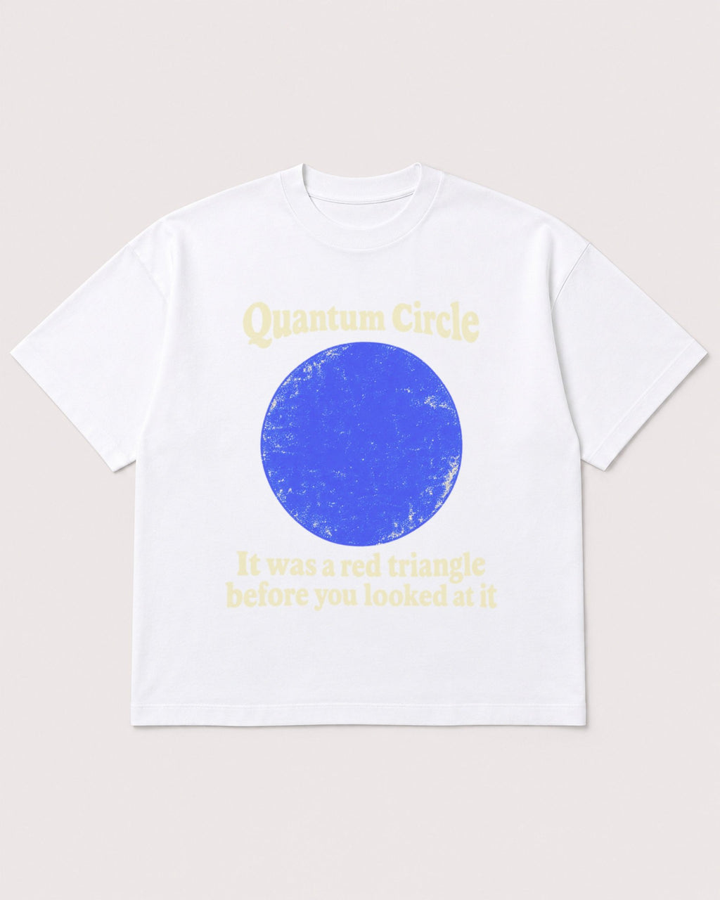 Mockup Boxy Heavyweight Tee White product