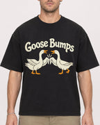 Mockup Boxy Heavyweight Tee Black male close-up 08
