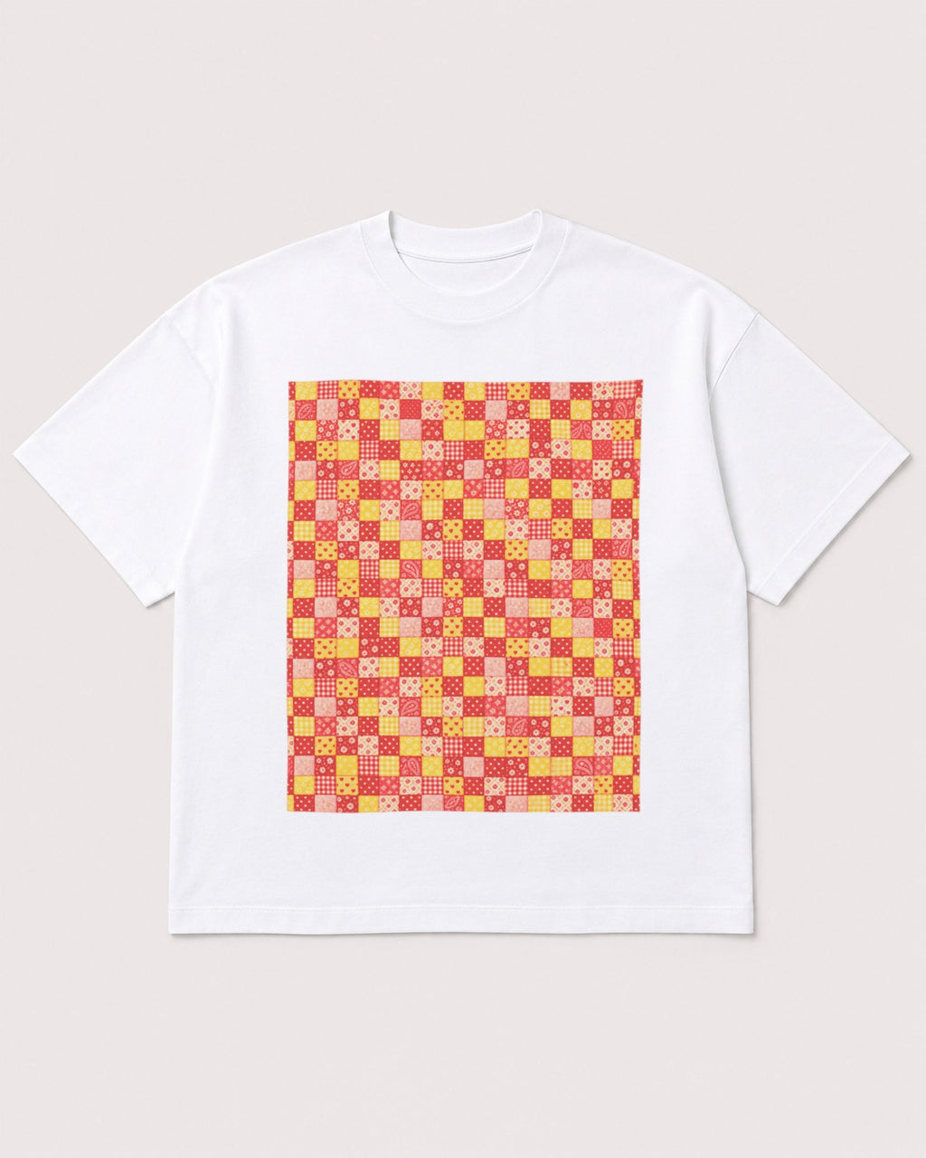 Mockup Boxy Heavyweight Tee White product