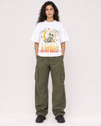 Mockup Boxy Heavyweight Tee White female full-body 07