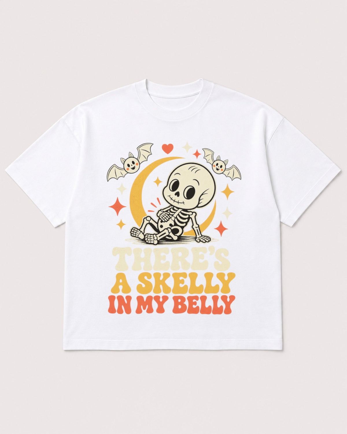 Mockup Boxy Heavyweight Tee White product