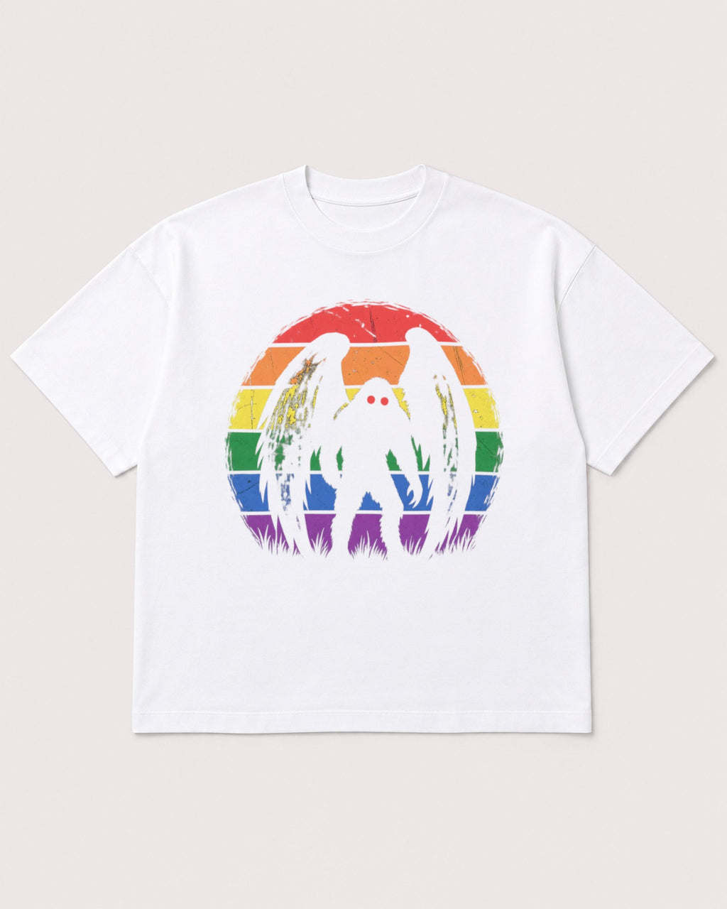 Mockup Boxy Heavyweight Tee White product