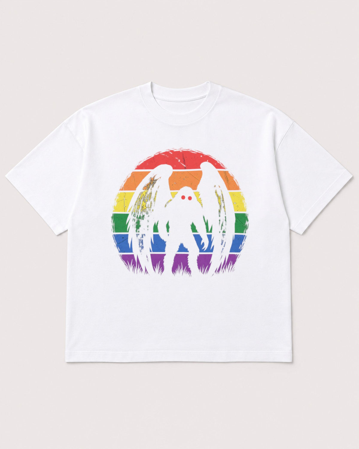 Mockup Boxy Heavyweight Tee White product
