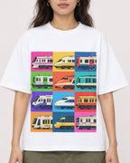 Mockup Boxy Heavyweight Tee White female close-up 02