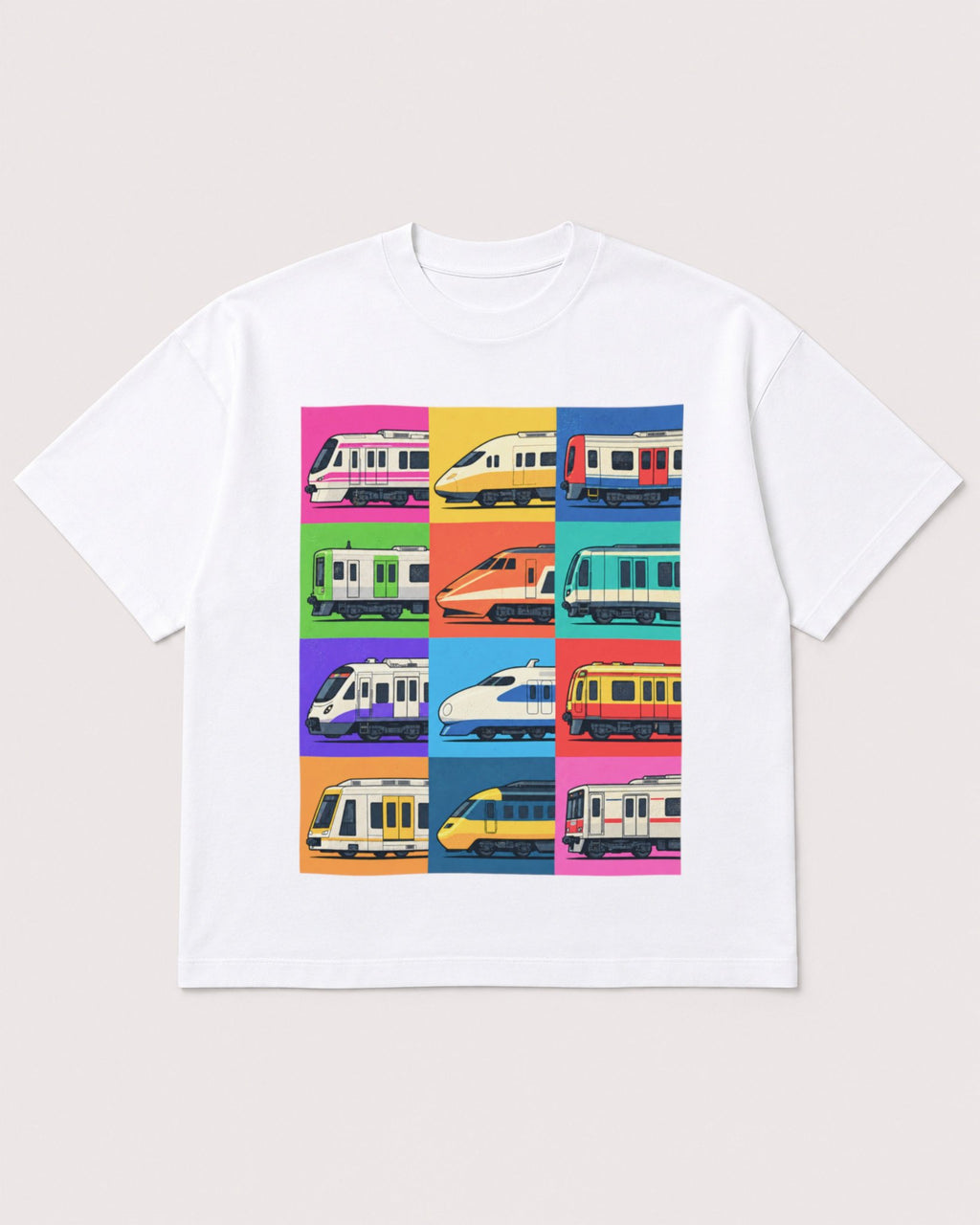 Mockup Boxy Heavyweight Tee White product