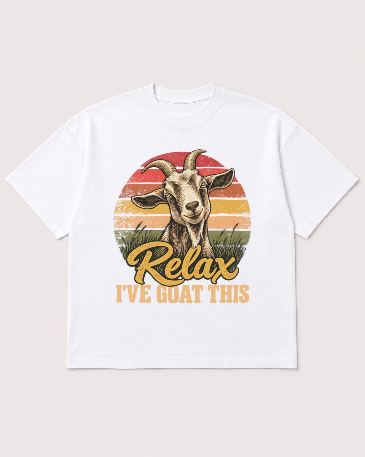 Mockup Boxy Heavyweight Tee White product