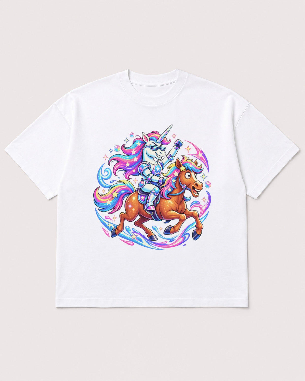Mockup Boxy Heavyweight Tee White product