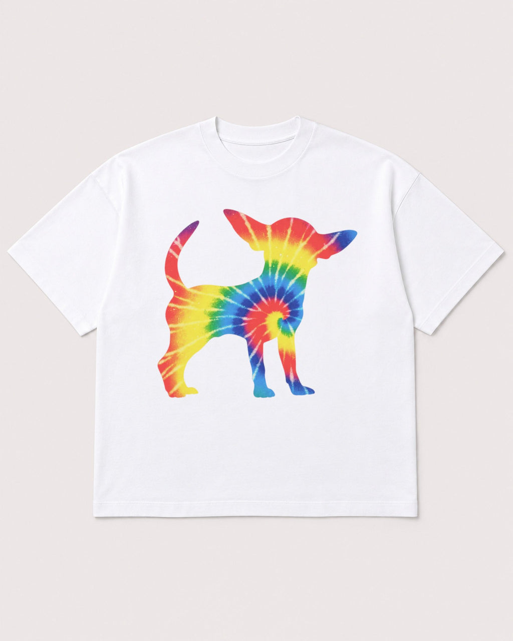Mockup Boxy Heavyweight Tee White product
