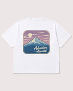 Mockup Boxy Heavyweight Tee White product