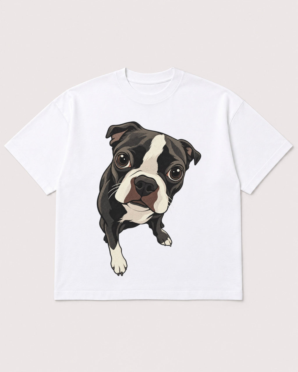Mockup Boxy Heavyweight Tee White product