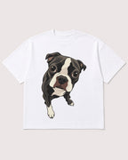 Mockup Boxy Heavyweight Tee White product