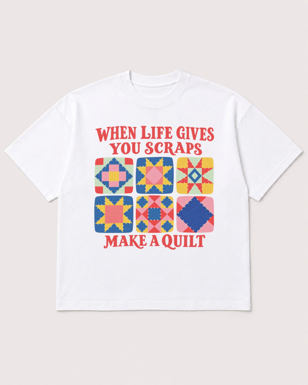 Mockup Boxy Heavyweight Tee White product