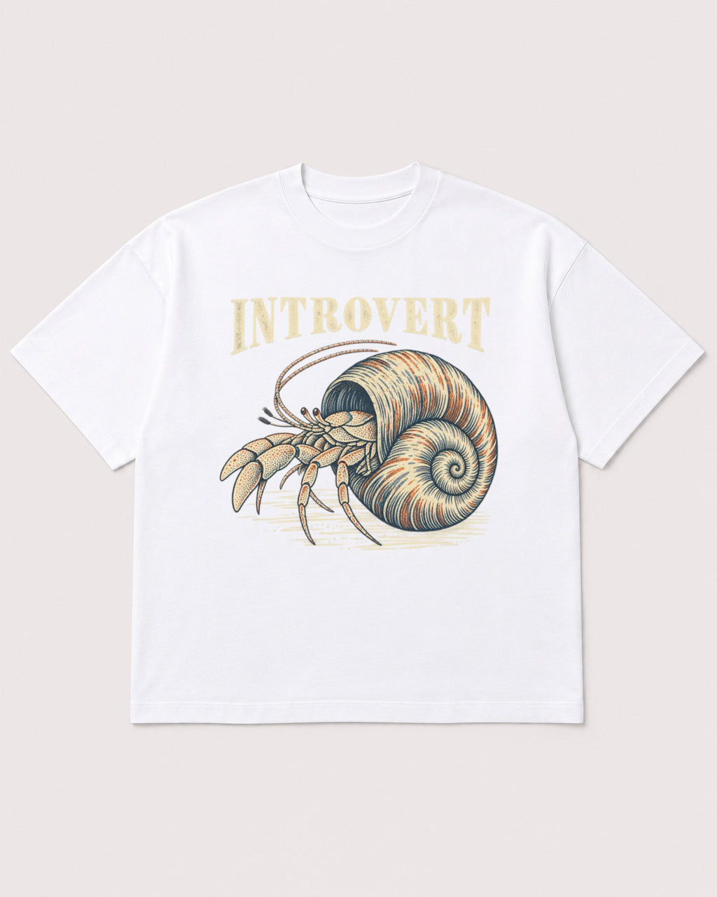 Mockup Boxy Heavyweight Tee White product