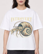 Mockup Boxy Heavyweight Tee White female close-up 03