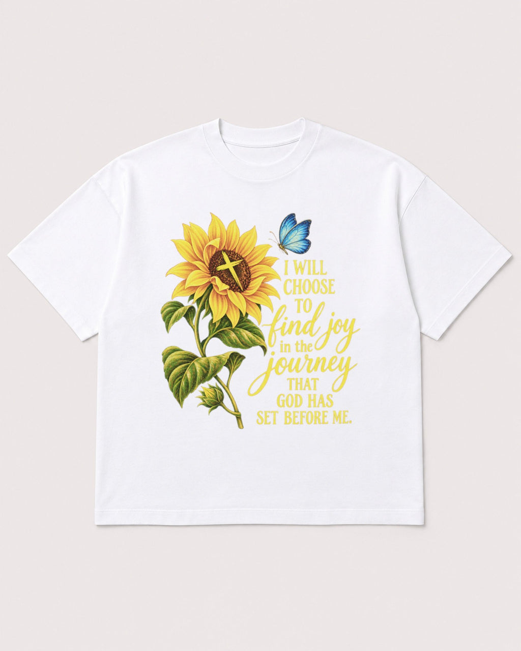 Mockup Boxy Heavyweight Tee White product