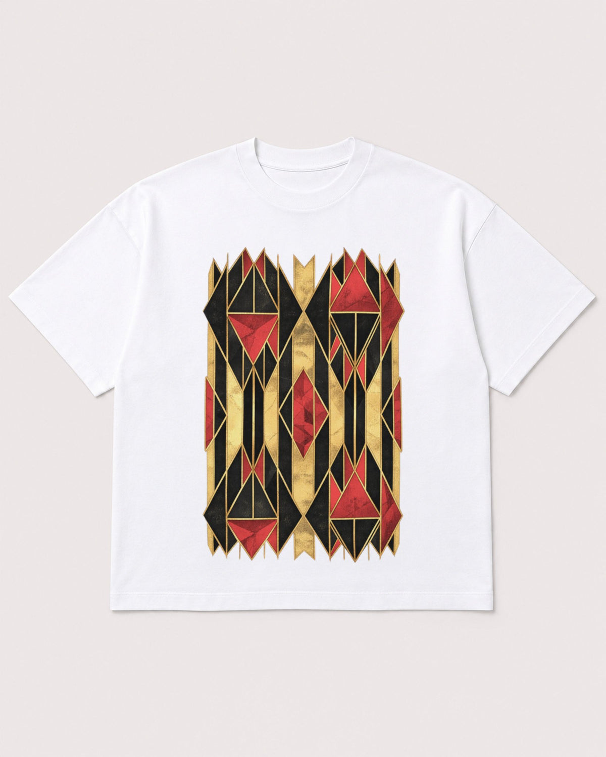 Mockup Boxy Heavyweight Tee White product