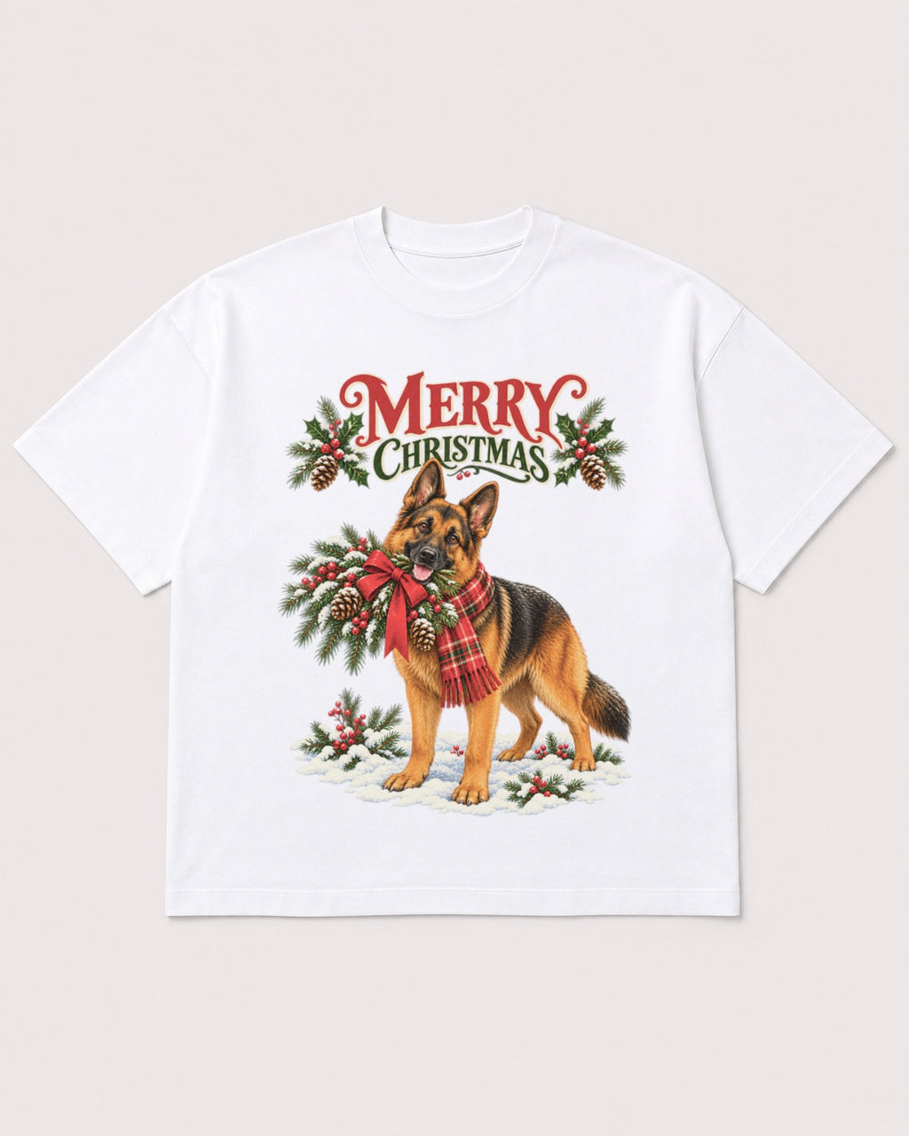 Mockup Boxy Heavyweight Tee White product