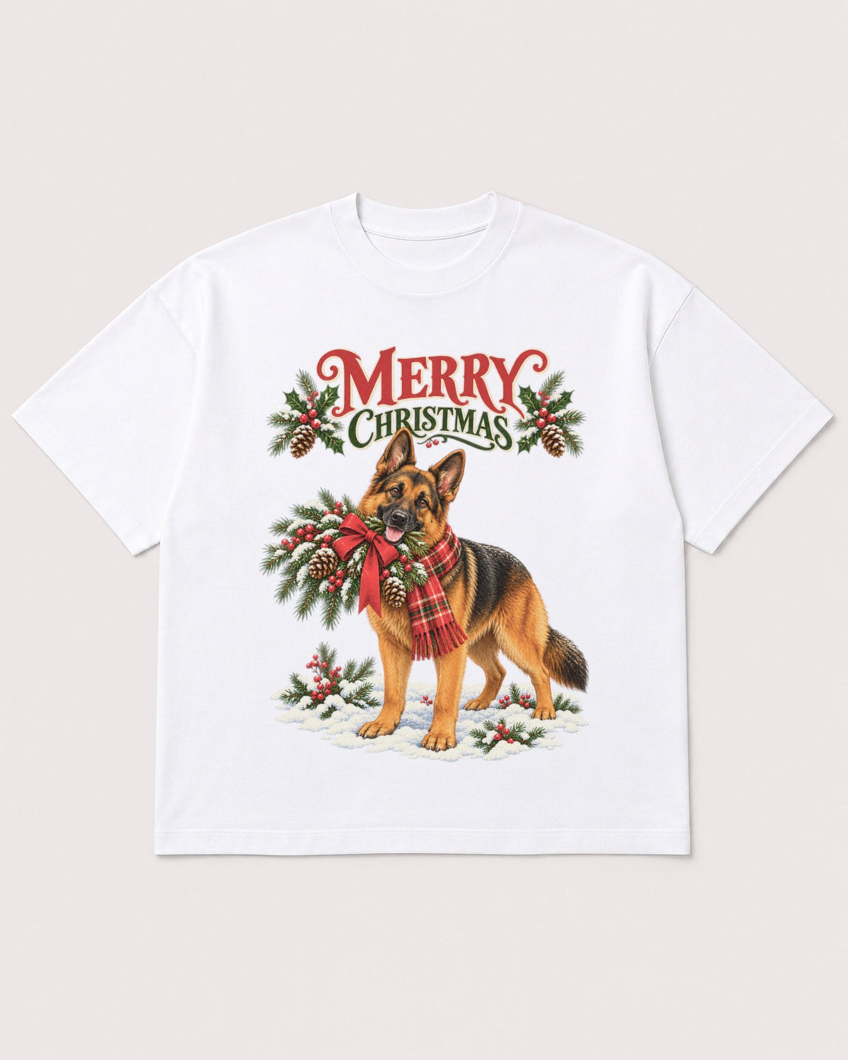 Mockup Boxy Heavyweight Tee White product