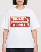 Mockup Boxy Heavyweight Tee White female close-up 39