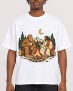 Mockup Boxy Heavyweight Tee White male close-up 05