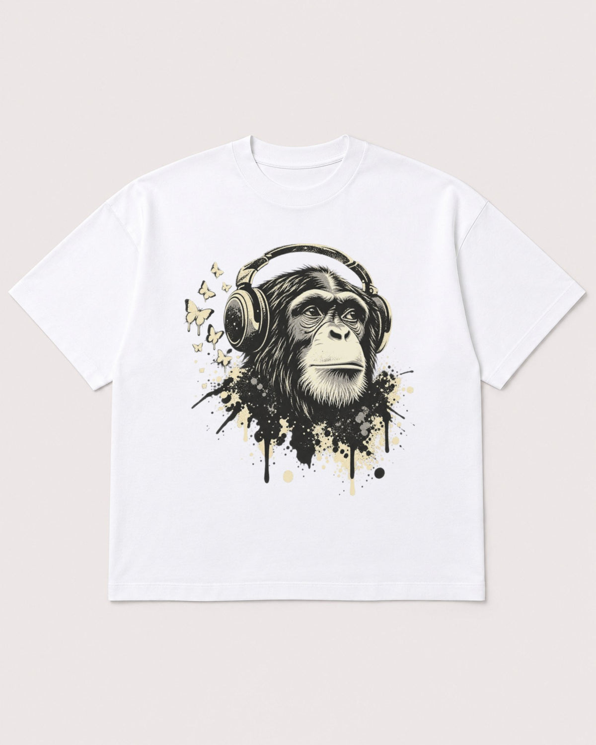 Mockup Boxy Heavyweight Tee White product