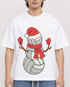 Mockup Boxy Heavyweight Tee White male close-up 03