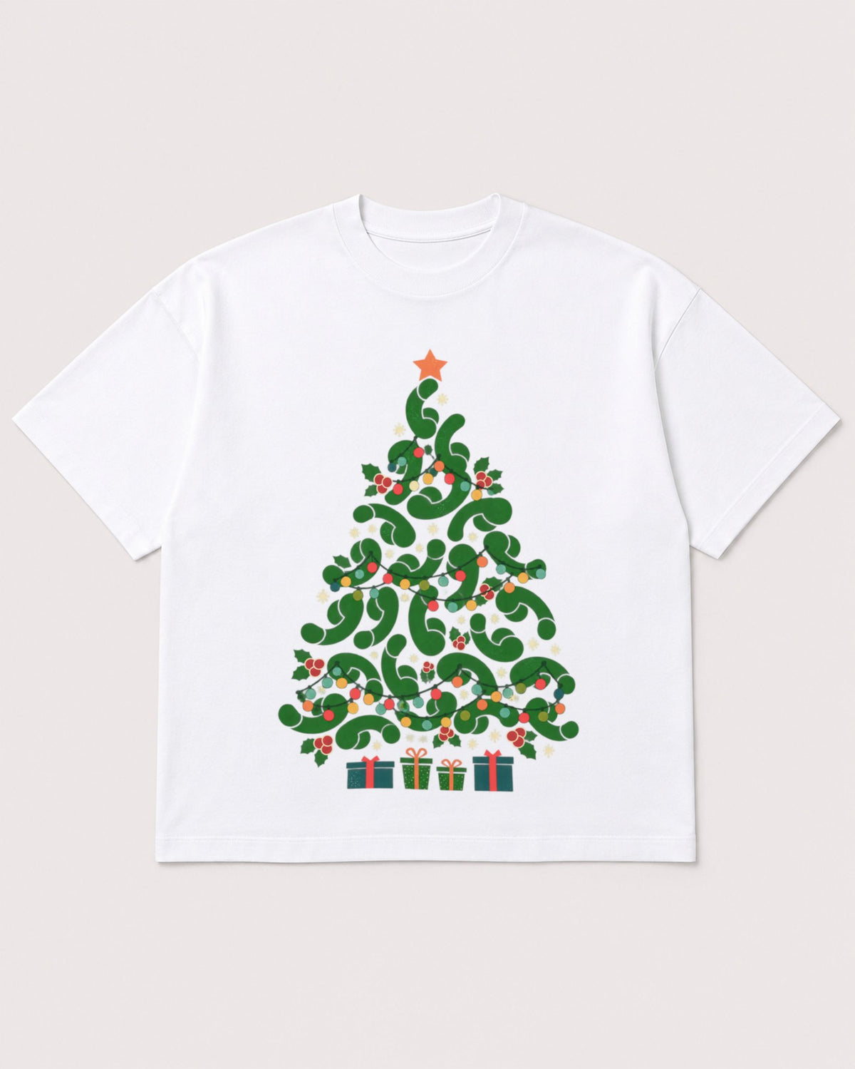 Mockup Boxy Heavyweight Tee White product