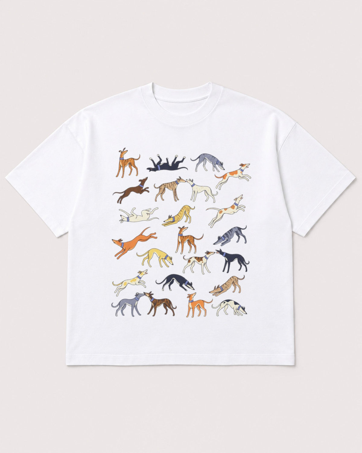 Mockup Boxy Heavyweight Tee White product