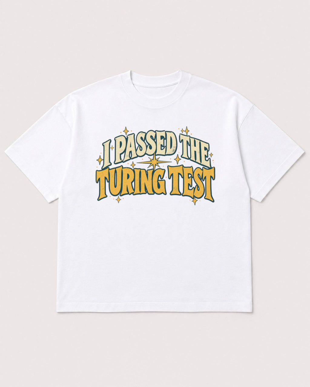 Mockup Boxy Heavyweight Tee White product