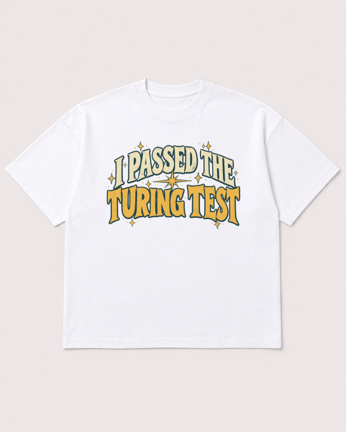 Mockup Boxy Heavyweight Tee White product