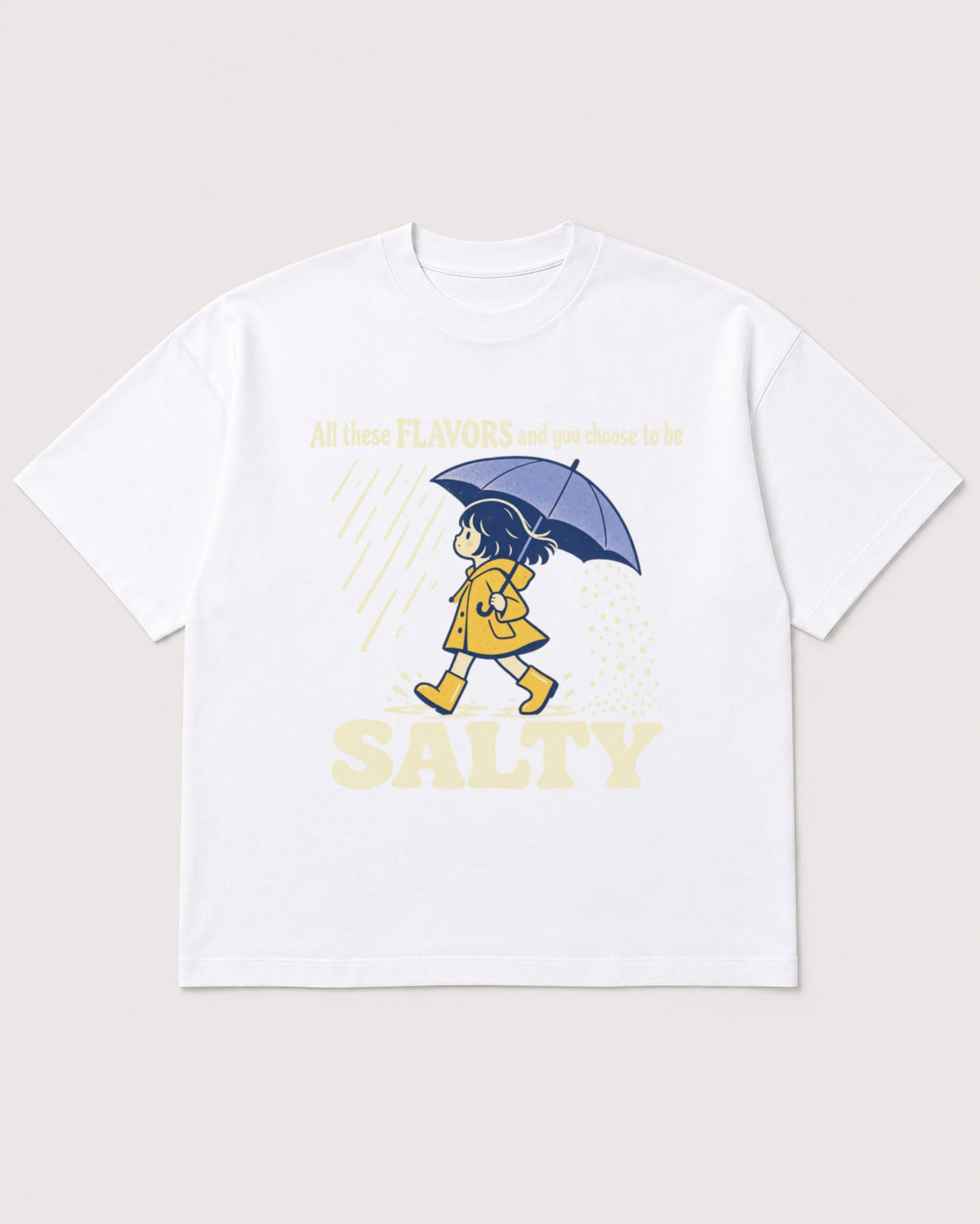 Mockup Boxy Heavyweight Tee White product