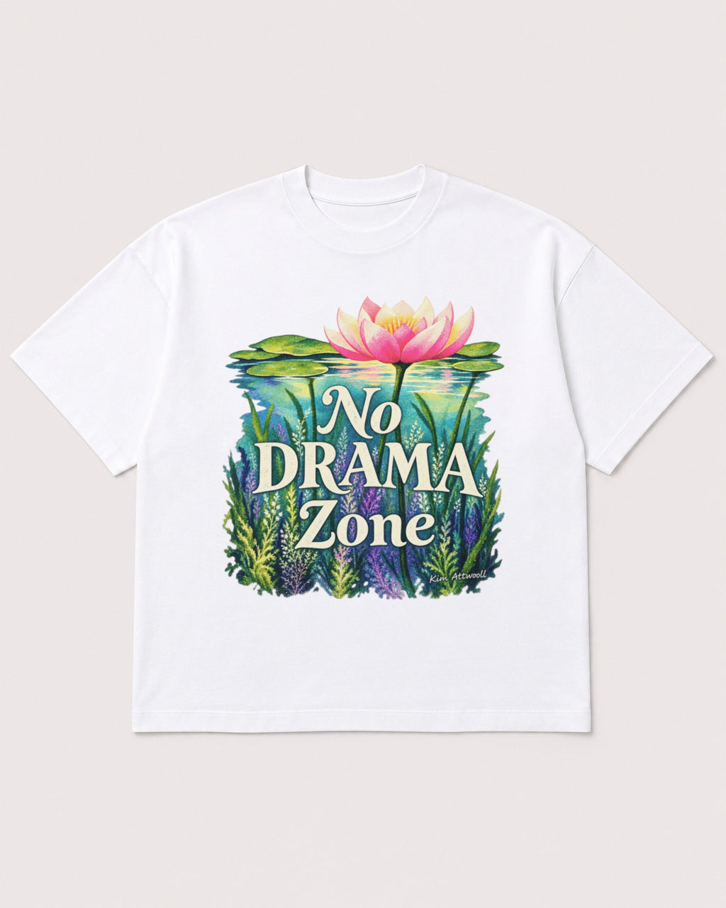 Mockup Boxy Heavyweight Tee White product